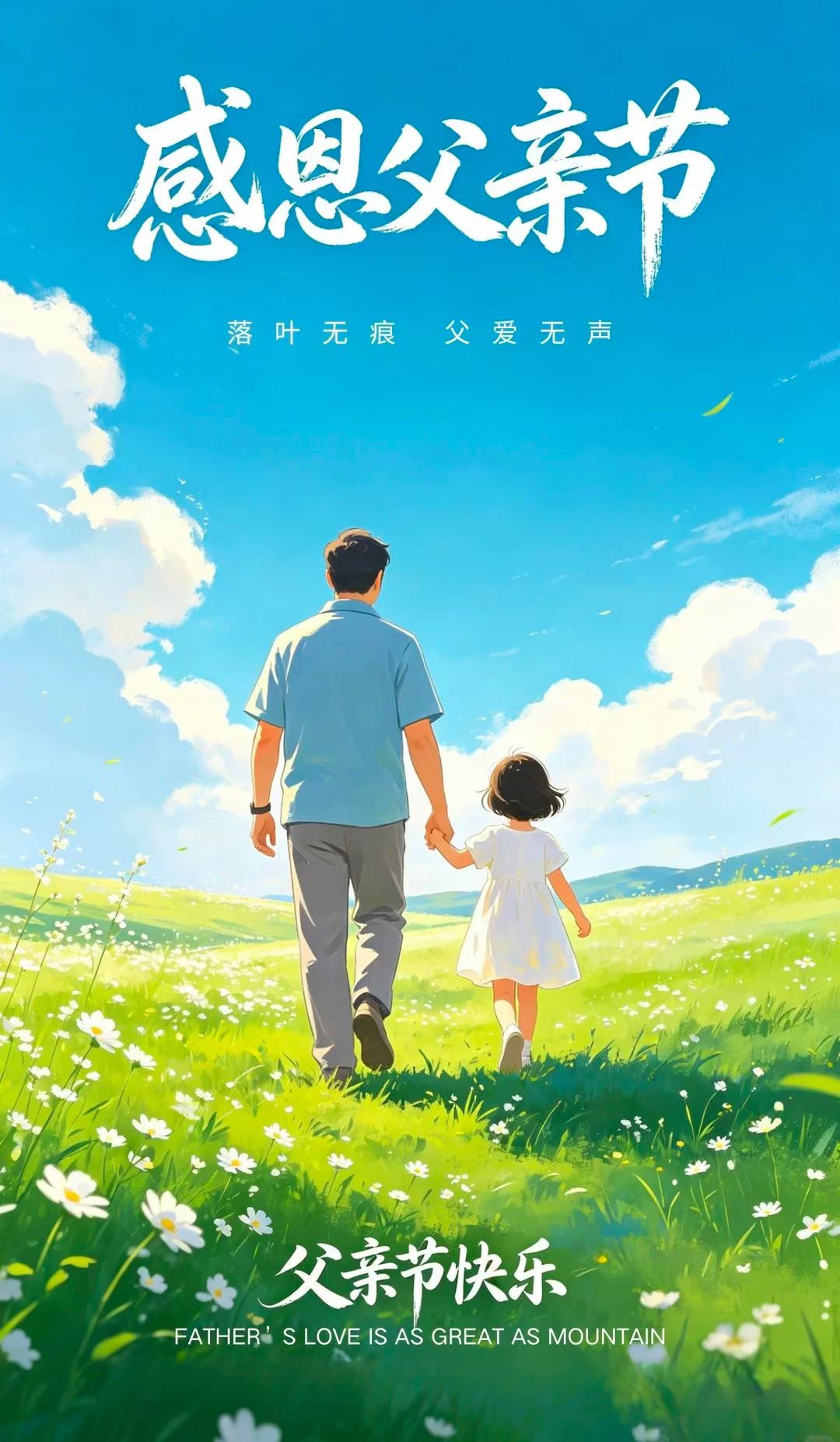 父親節只有一天，父愛卻是歲歲年年！